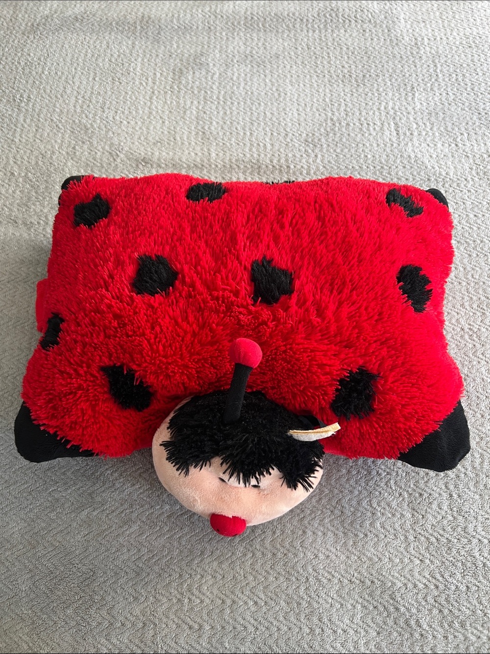 Pillow Pets Plush Ladybug Pillow Red & Black Kids Stuffed Animals